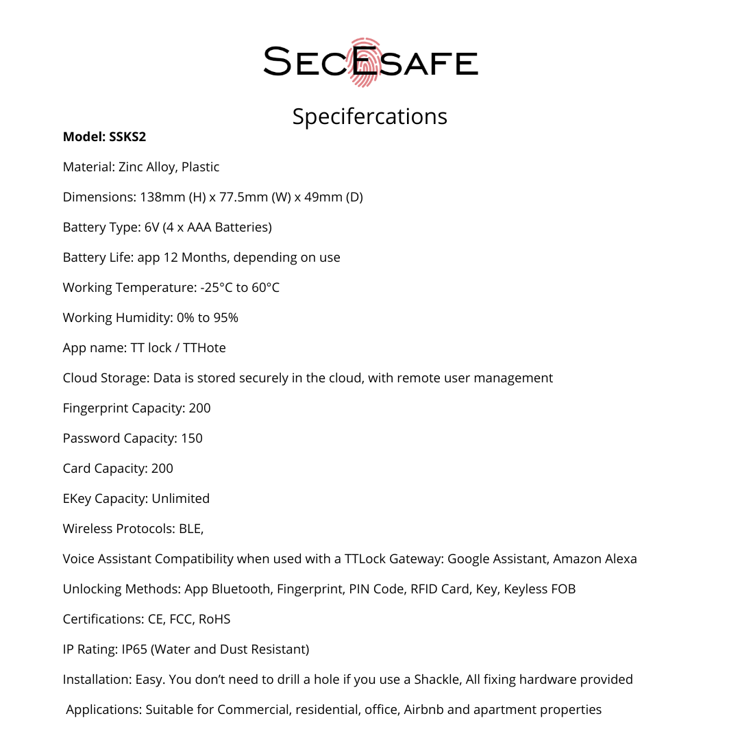 SSKS2 - Smart Key Safe