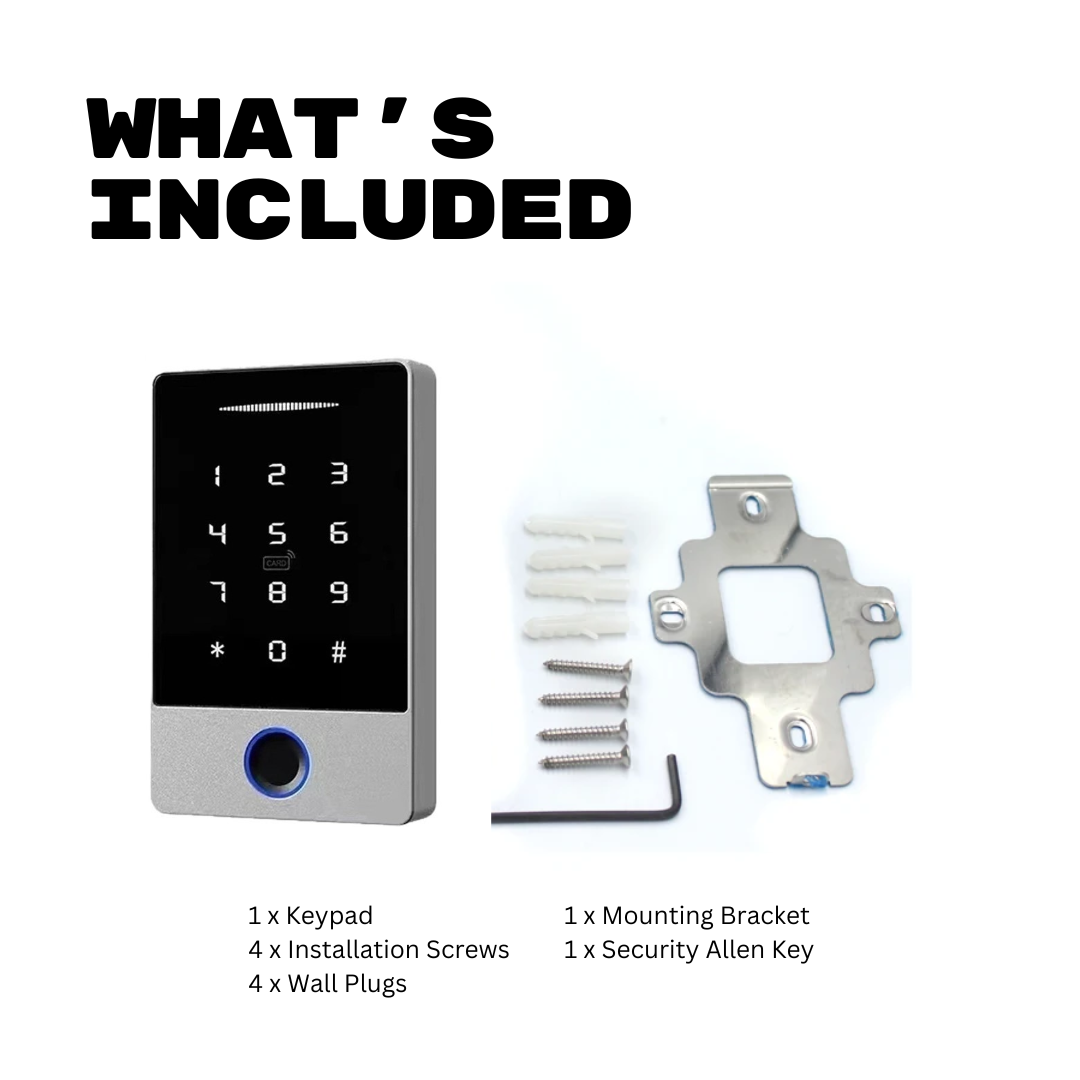 SS604BF Smart Access Fingerprint Control Reader IP66