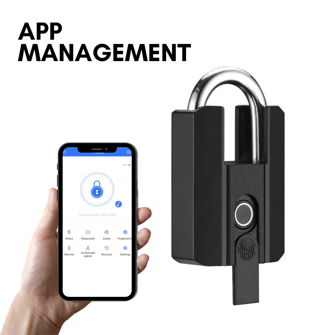 SSP500 - Smart Fingerprint Padlock