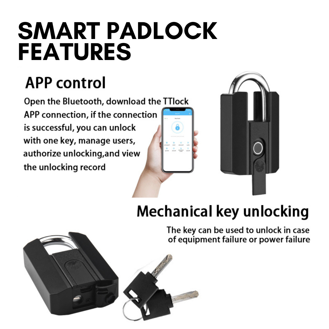 SSP500 - Smart Fingerprint Padlock