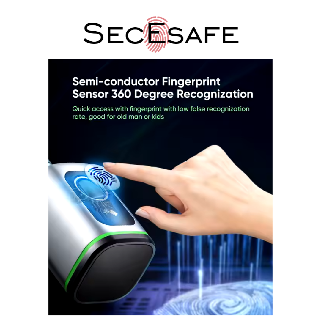 SS570FS/B - Fingerprint Smart 570 Style Cylinder